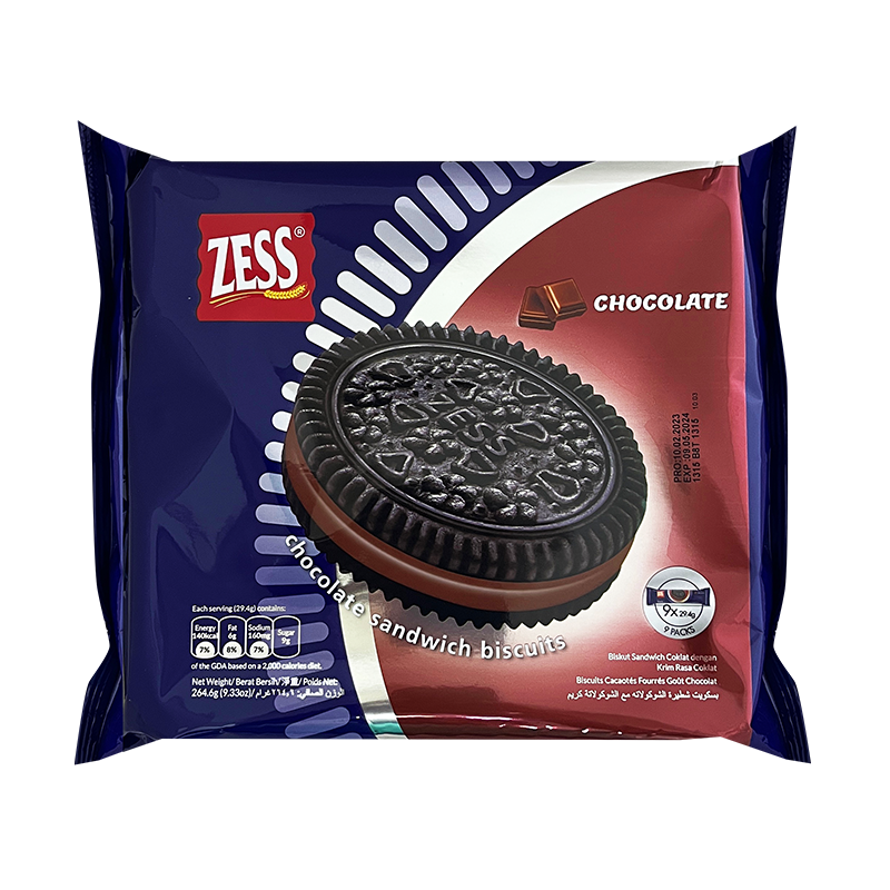 ZESS Choco Sandwich Biscuits - Chocolate (264.6g) – MAZA