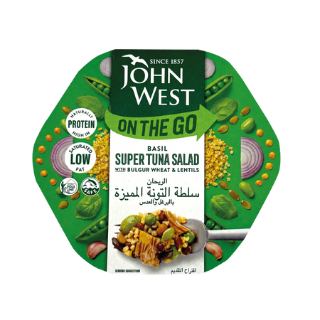 JOHNWEST Super Tuna Salad - Basil (220g)