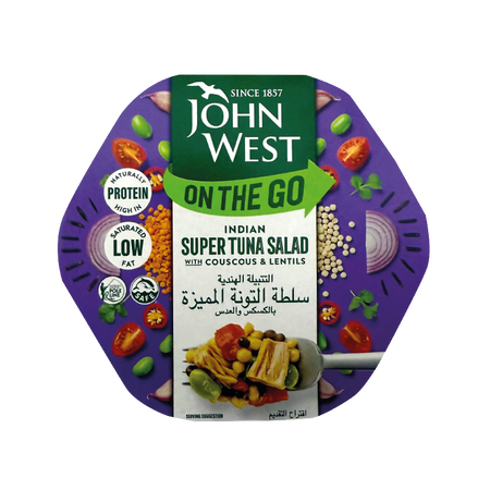JOHNWEST Super Tuna Salad - Indian (220g)
