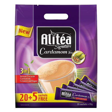Alitea Signature Cardamom Tea (20+5 Free)