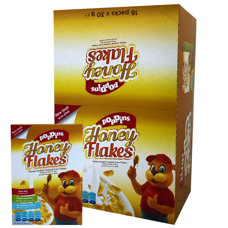 POPPINS Honey Flakes - 30g – MAZA