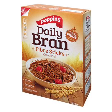 POPPINS Daily Bran (Fibre Sticks) - 500g