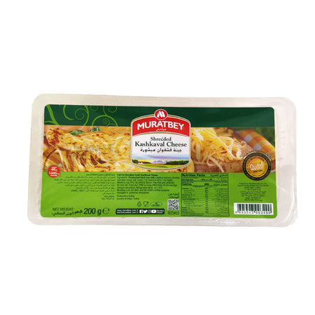 MURATBEY Shreded Kashkaval Cheese - 200g