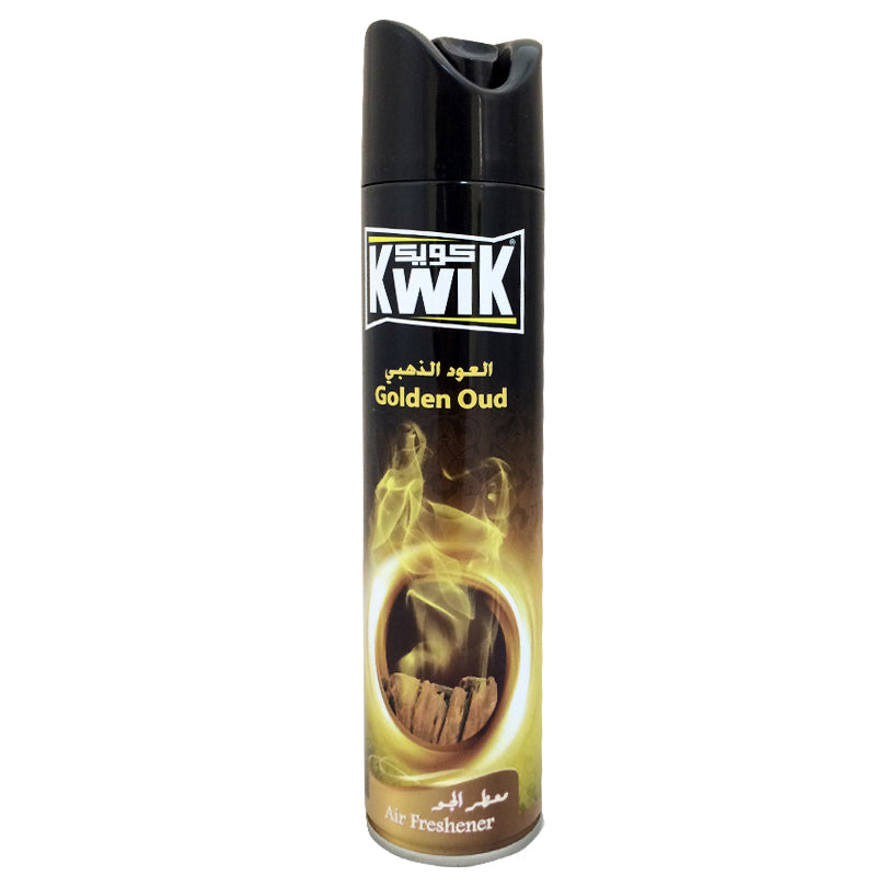KWIK Air Freshener Golden Oud 300ml MAZA