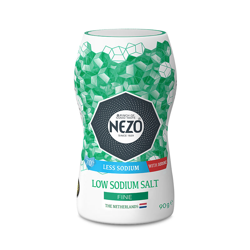 NEZO Iodized Low Sodium Salt - 90g – MAZA