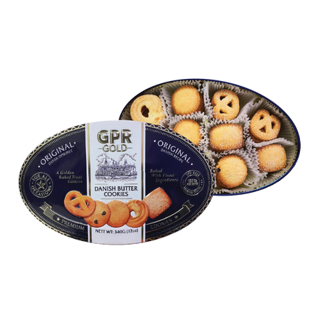 GPR GOLD Butter Cookies - 340g