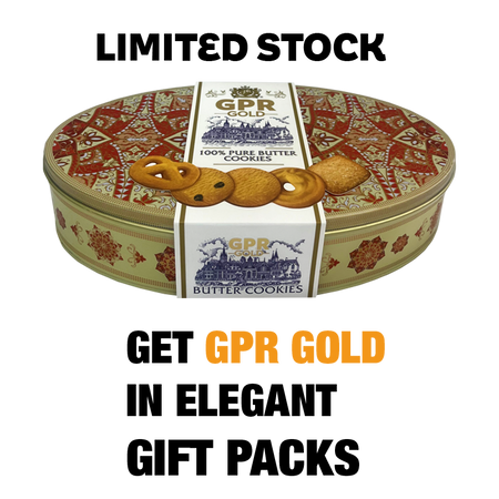 GPR GOLD Butter Cookies(GIFT PACKS) - 340g