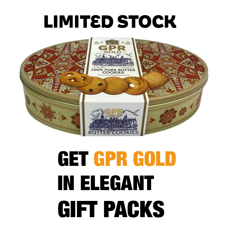 GPR GOLD Butter Cookies(GIFT PACKS) - 340g