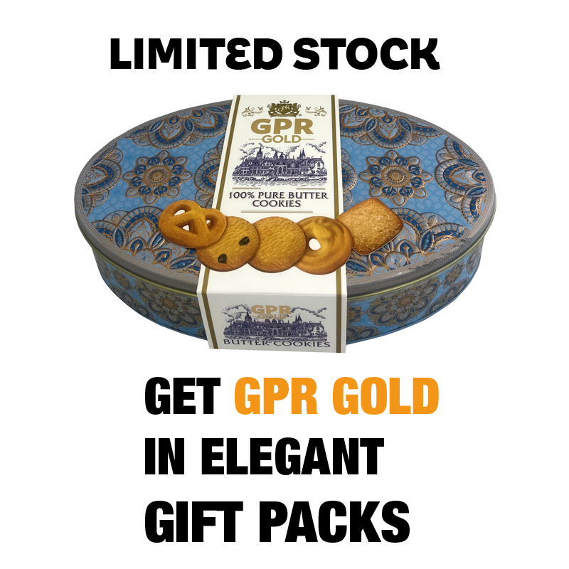 GPR GOLD Butter Cookies(GIFT PACKS) - 340g