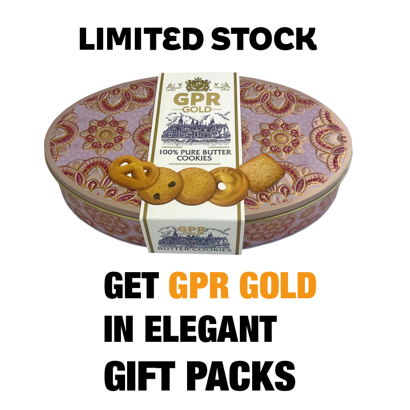 GPR GOLD Butter Cookies(GIFT PACKS) - 340g