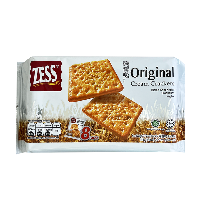 ZESS Cream Crackers - Original (184g)