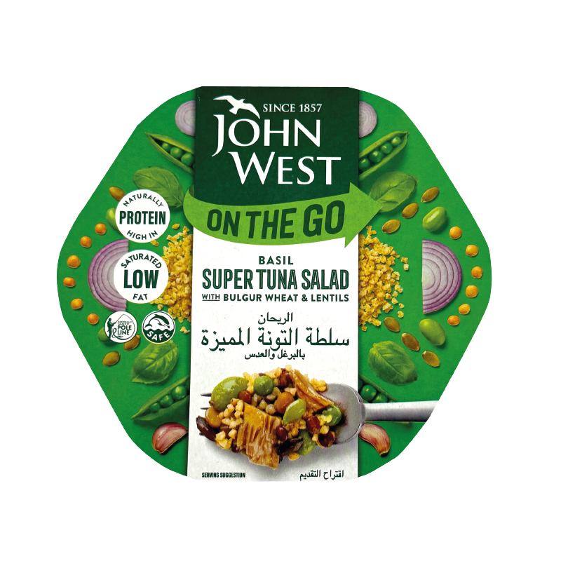 JOHNWEST Super Tuna Salad - Basil (220g)