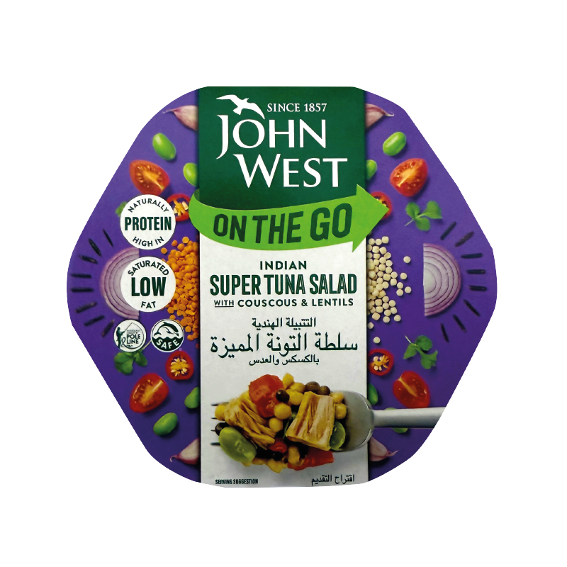 JOHNWEST Super Tuna Salad - Indian (220g)