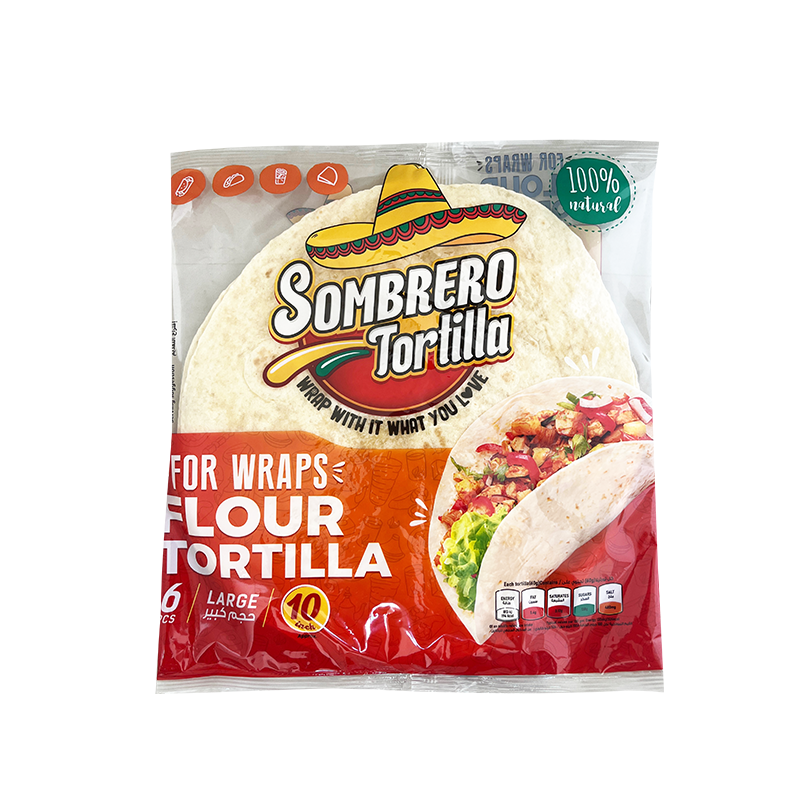 Sombrero Wheat Flour Tortillas - ( Large 360g )