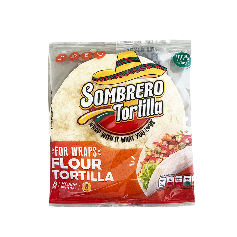 Sombrero Wheat Flour Tortillas - ( Medium 340g )