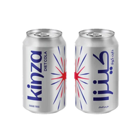 Kinza Soft Drink - Cola Diet (24x360ml)