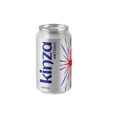 Kinza Soft Drink - Cola Diet (24x360ml)