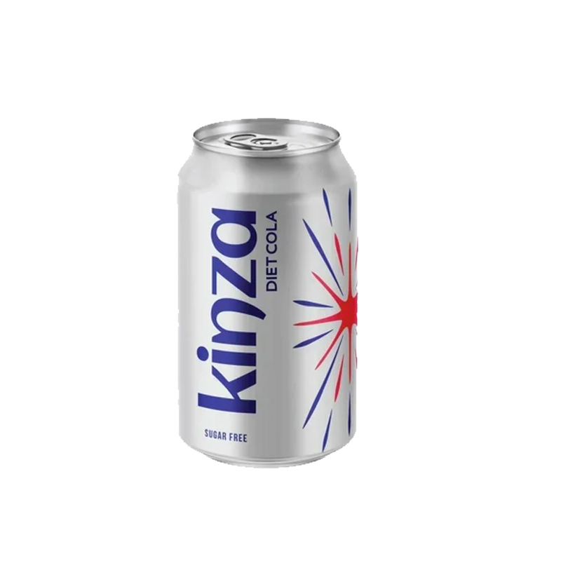 Kinza Soft Drink - Cola Diet (24x360ml)