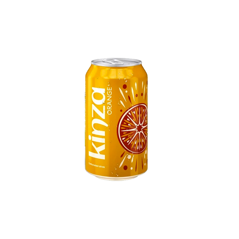 Kinza Soft Drink - Orange (24x360ml)