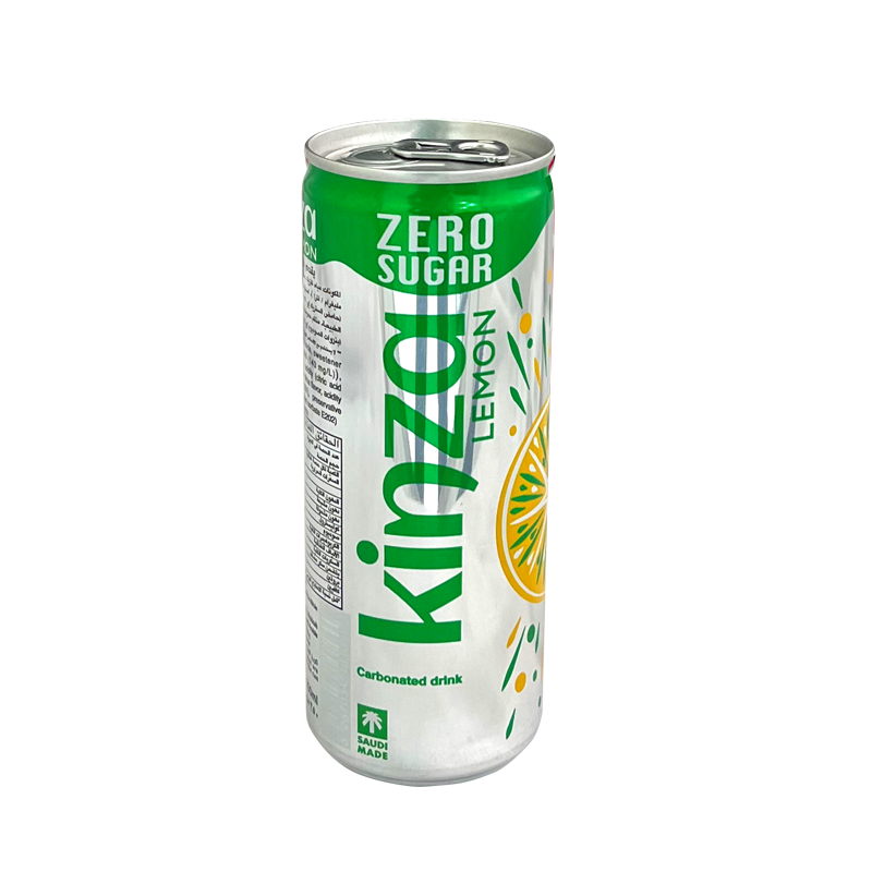 Kinza Lemon Zero Sugar Carbonated Drink - (30x250ml)