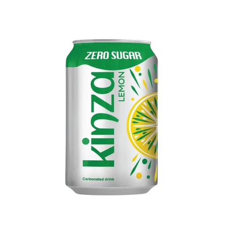 Kinza Soft Drink - Lemon Zero (24x360ml)
