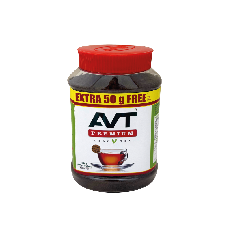 AVT Premium Loose Tea (Jar) - 450g + 50g FREE