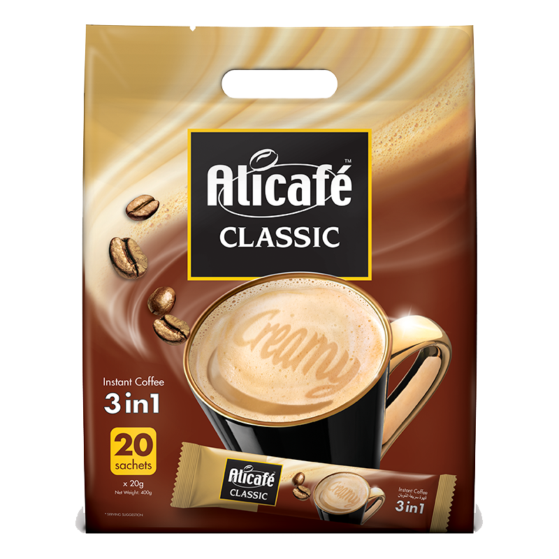 Alicafe Classic 3 in 1 (20 Sachets) – MAZA