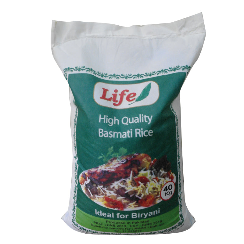 LIFE Basmati Rice 40Kg