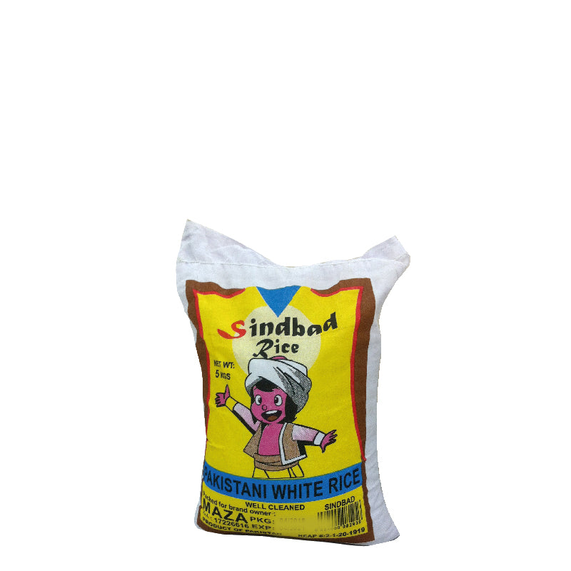 Sindbadeng Rice SINDBAD Pakistani Rice 5Kg – MAZA