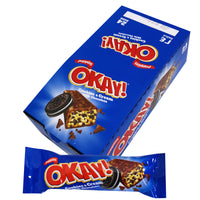OKAY Caramel Cookies Cream Milk Choco Bar - 30g