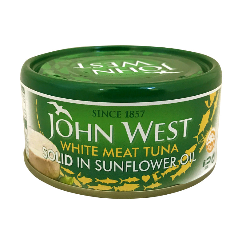 JOHNWEST White Meat Tuna Solid in Sunflower Oil 170g