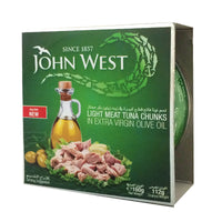 JOHNWEST LM Tuna Chunks in Extra Virgin Olive Oil 160g