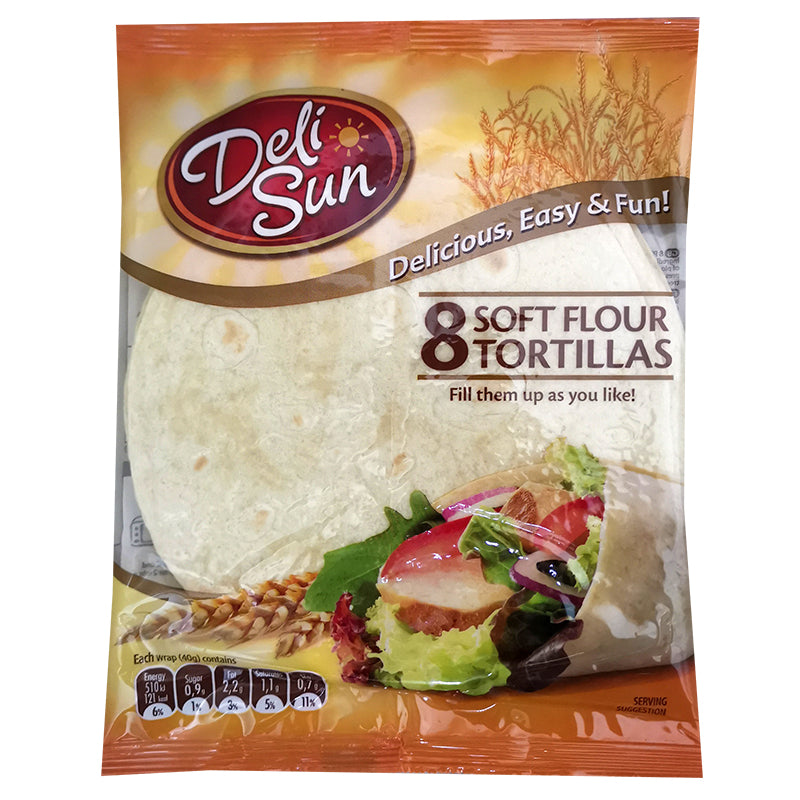 Delisun Tortillas - Medium 18.5cm
