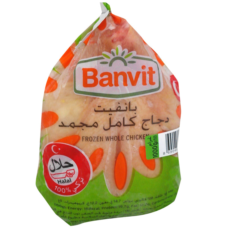 BANVIT Frozen Griller Chicken - 1000g – MAZA