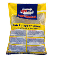 AGRAFROST Black Pepper Waves French Fries -2.5 KG