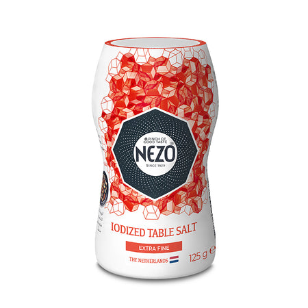 NEZO Extra Fine Iodized Salt - 125g